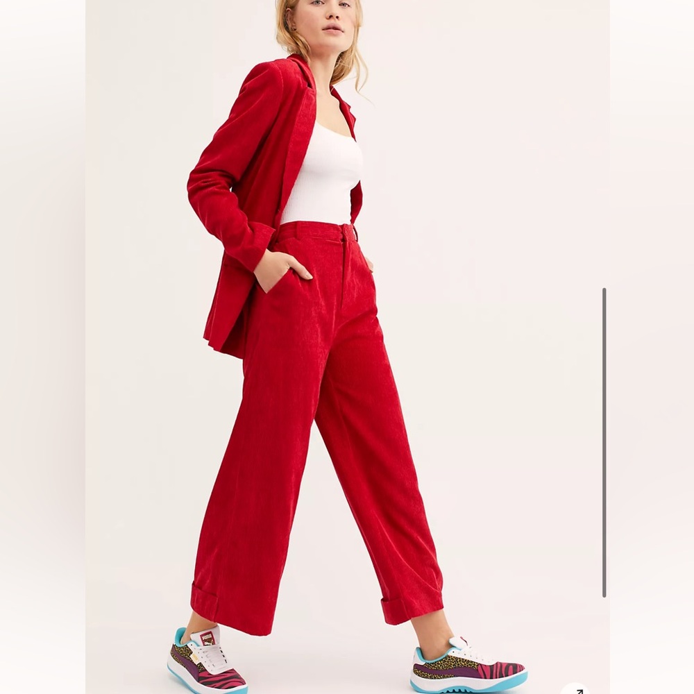 Free People lost + wander Portia suit pant